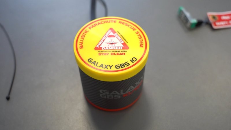 Balistický padáková systém Galaxy GBS 10