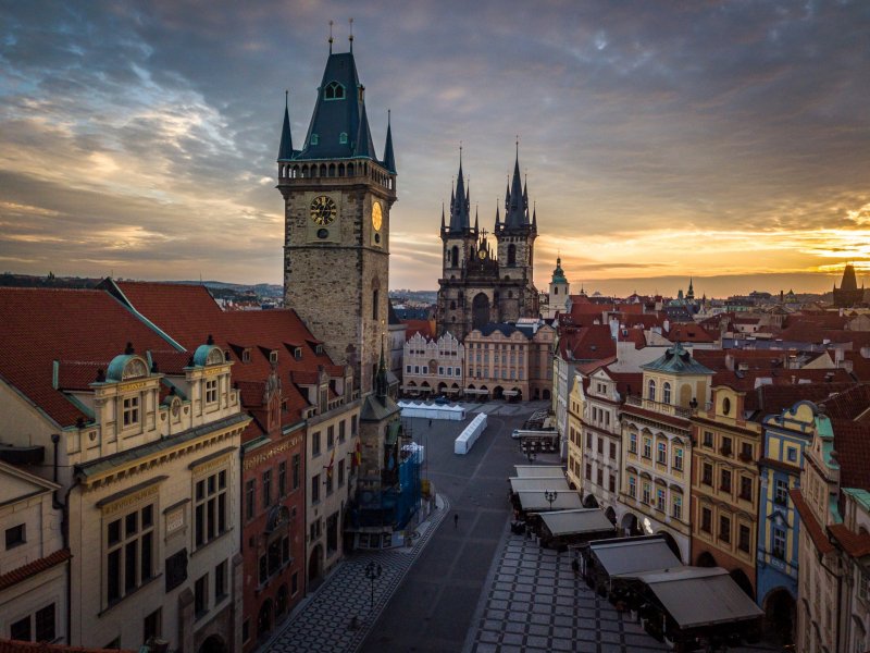 Pro focení a natáčení nad městy potřebujete povolení