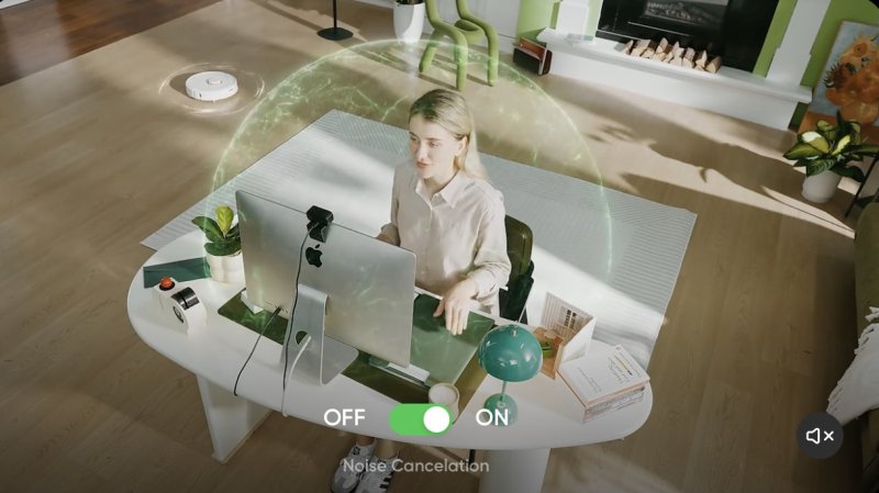 Inteligentní webkamera Insta360 Link 2C Standard bílá potlačení hluku