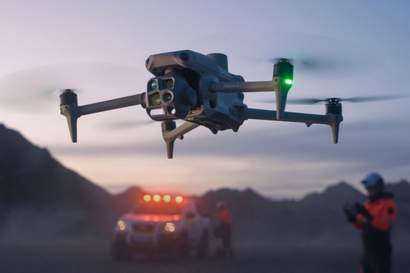Dron DJI Matrice 4T v praxi