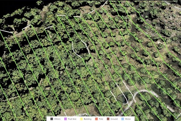 Generování 3D tras v aplikaci