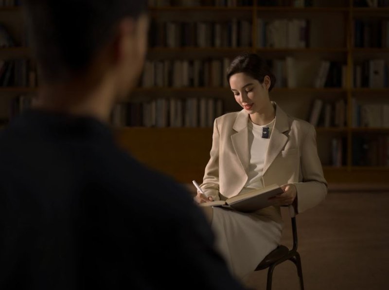 Sada pro audio DJI Mic 2 (1 TX + 1 RX) v praxi