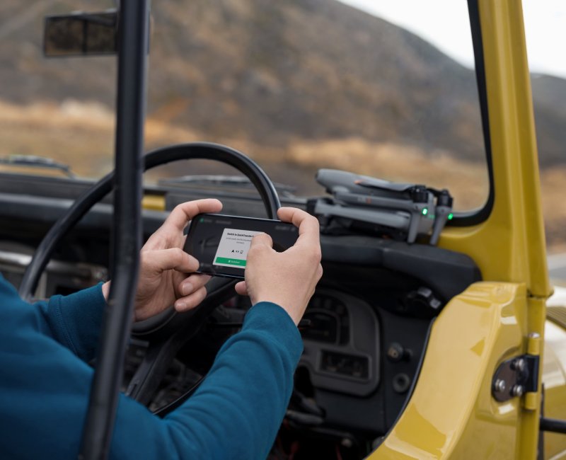 Quick transfer pro jednoduchou práci s daty z Air 3