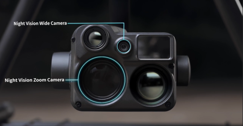 DJI Zenmuse H20N pro noční natáčení a snímání