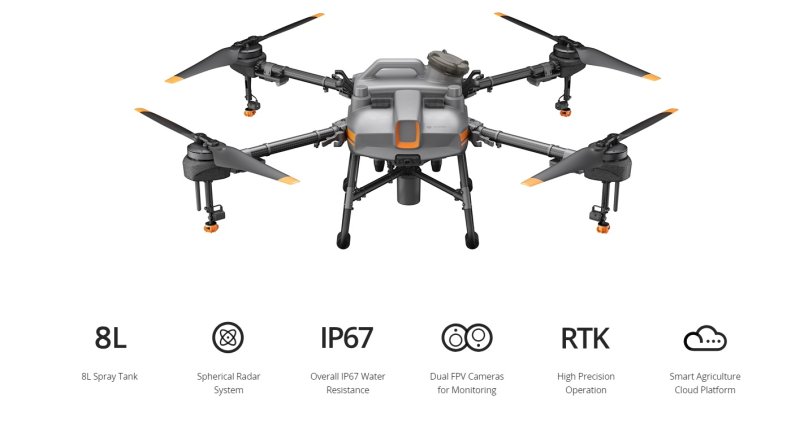 Zemědělský dron Agras T10