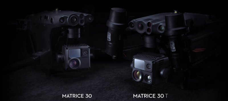 Jaký je rozdíl mezi DJI M30 a DJI M30T