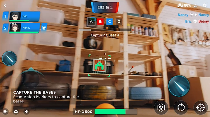 Ovládácí rozhraní DJI Robomaster S1