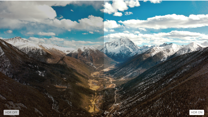 Funkce HDR na dronu Autel EVO Pro II