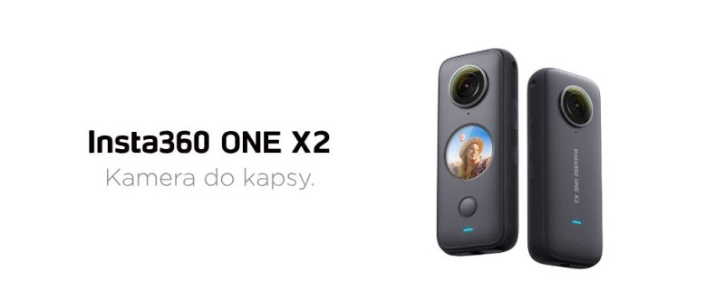 Mini kamera Insta360 ONE X2 kamera do kapsy