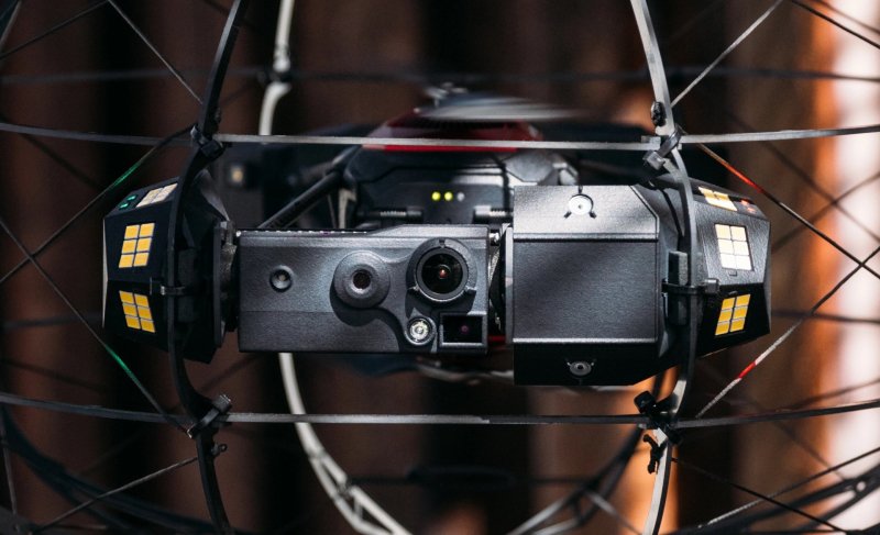 Inspekční indoor dron Flybotix ASIO X lidar