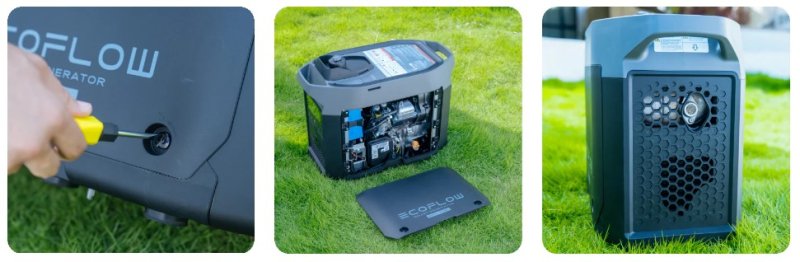 EcoFlow Generator se snadno udržuje