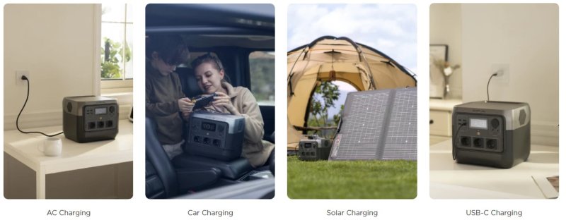 EcoFlow RIVER 2 Pro lze nabíjet kdekoli