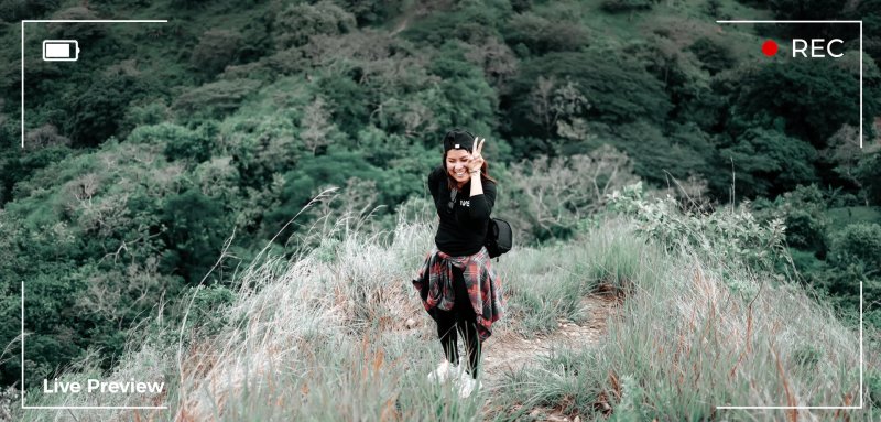 Nahrávání z dronu HOVERAir X1