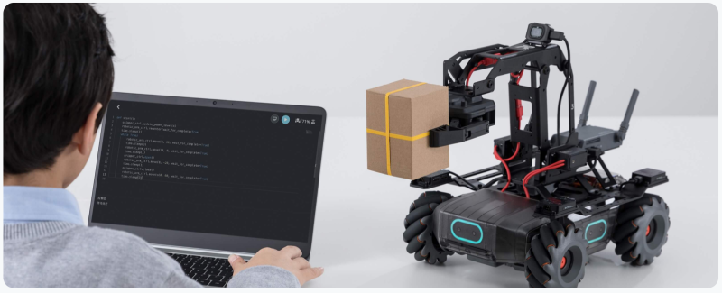 RoboMaster EP pro programování a účení dle zásad STEAM