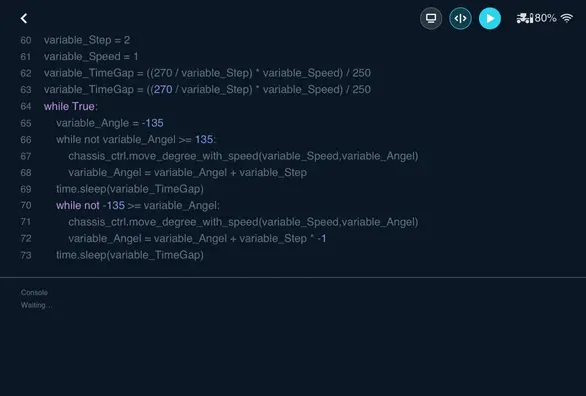 Vozítko DJi Robomaster S1 můžete programovat také v jazyce Python