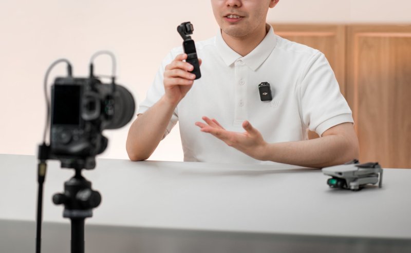 Livestream s DJI Mic na klopě