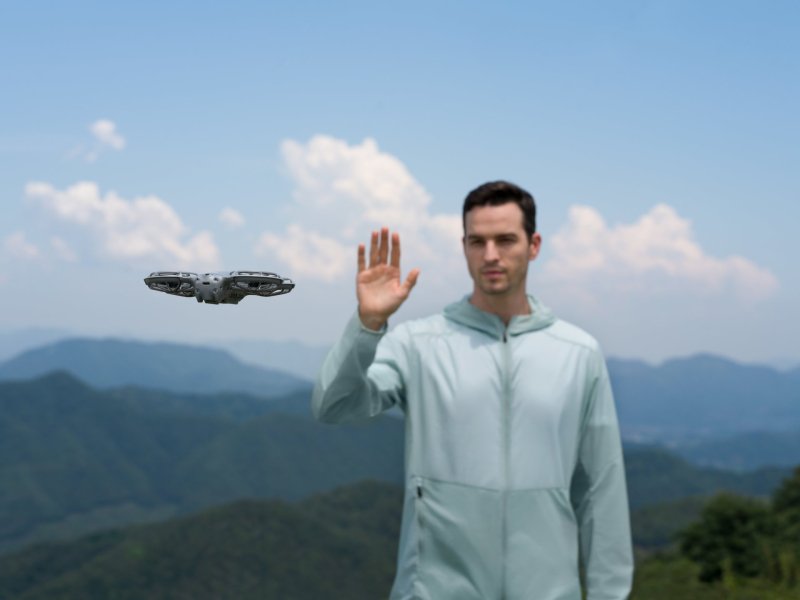 DJI Neo 2 ovladaní gesty