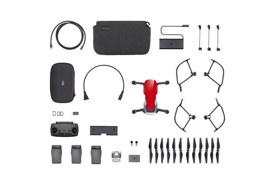 DJI Mavic Air Fly More Combo (Flame Red)