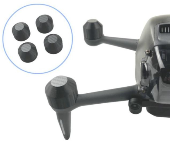 Ochranné kryty motorů DJI FPV zádního dronu