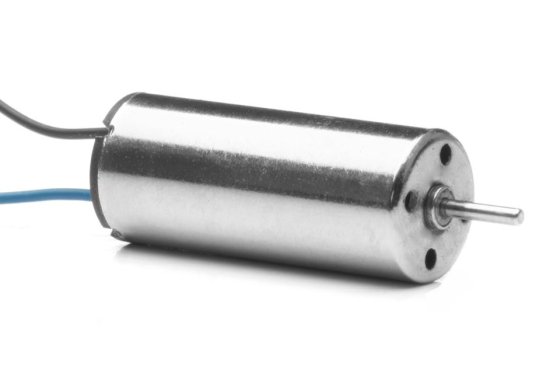 RYZE Tello motor CW dlouhý kabel, černý a modrý