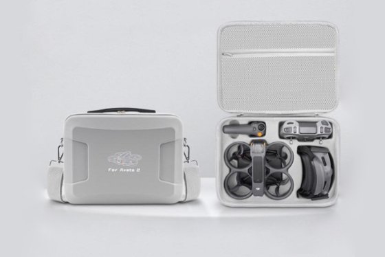Šedé voděodolné pouzdro na dron DJI Avata 2