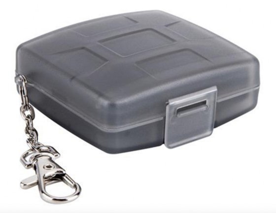 Úložný box na paměťové karty