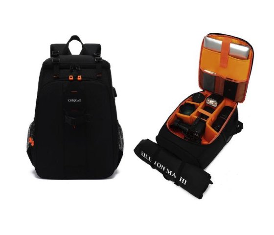 Velký voděodolný fotobatoh