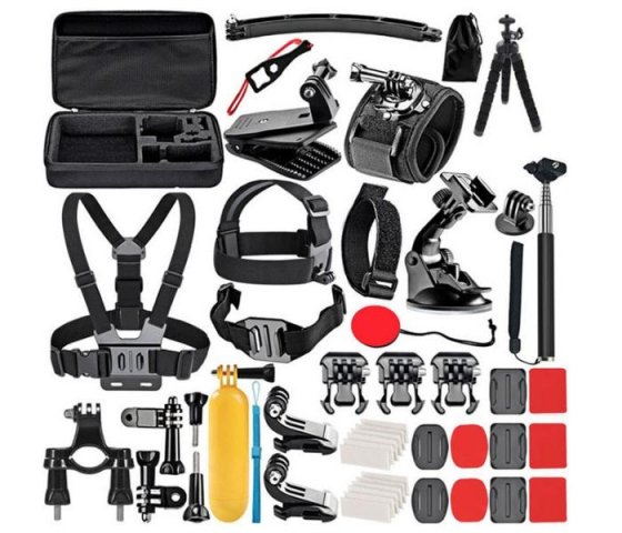 Sada příslušenství pro akční kameru (50 ks)