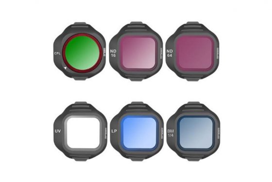 Sada filtrů na dron DJI Mini 5 Pro (CPL/ND16/ND64/UV/Black Mist/NF)