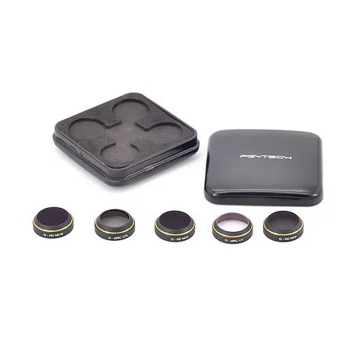 Filtr Pgytech UV, ND4, ND8, ND16, CPL Set pro dron DJI Mavic Pro