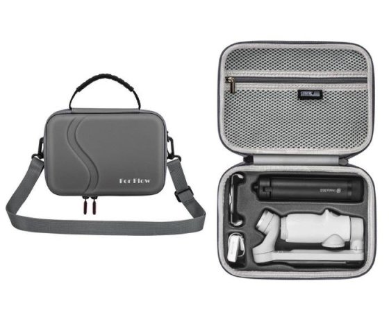 PU pouzdro s popruhem na stabilizátor Insta360 Flow