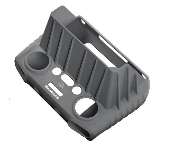 2v1 šedý silikonový kryt a sluneční clona na DJI RC