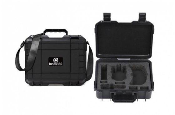 Černé protivýbuchové pouzdro s ramenním popruhem pro dron Antigravity A1