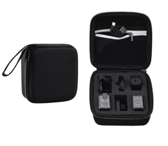 Černé mini pouzdro na DJI Action 2