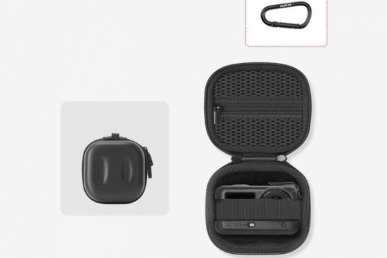 Pouzdro pro akční kameru DJI Osmo Action 6 / Insta360 Ace Pro 2 - černé