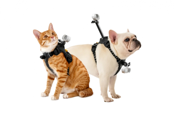 Postroj na kočku nebo psa na kameru Insta360 GO 3 / GO 3S (velikost M)