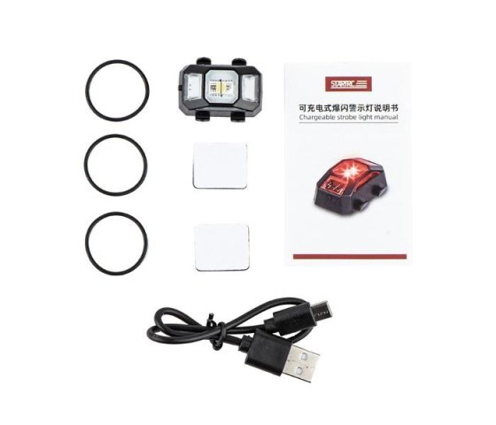 Stroboskopické LED světlo na drony