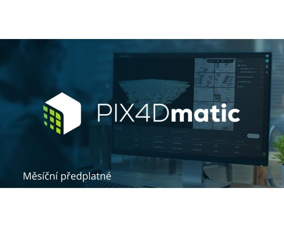 PIX4Dmatic - měsíční předplatné
