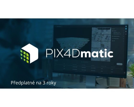 PIX4Dmatic - předplatné na 3 roky