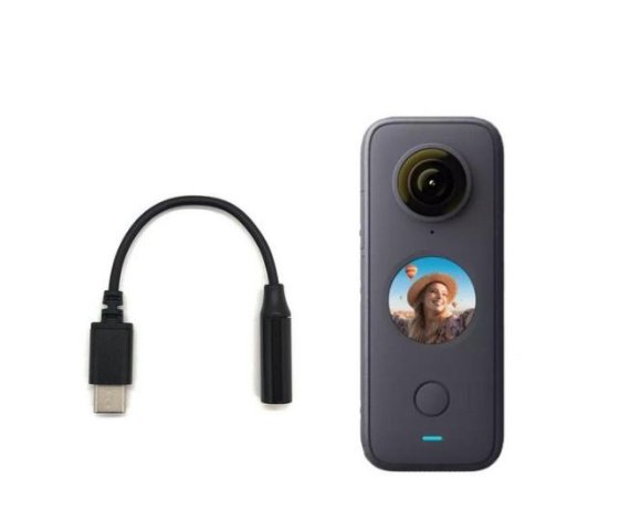 3.5mm audio adaptér ke kameře Insta360 ONE X2 / Insta360 X3