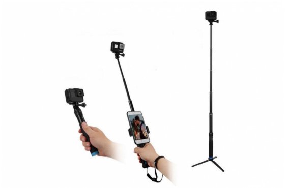 Prodlužovací tyč a stativ z hliníkové slitiny