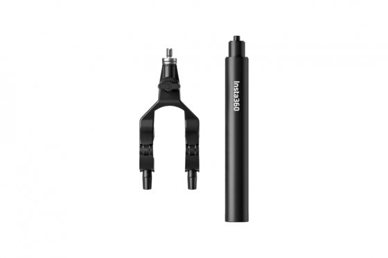 Neviditelná prodlužující tyč a držák kamery Insta360 na sedačku kola
