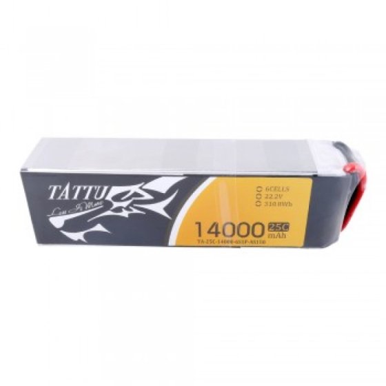LiPo baterie Tattu 14000mAh 22.2V 25C 6S1P