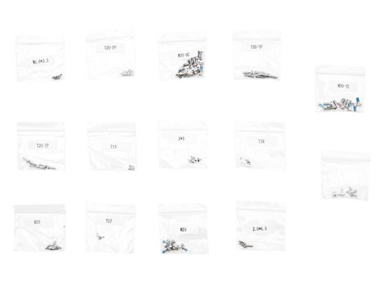 DJI Phantom 3 sada šroubů