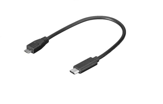 PremiumCord kabel USB-C 3.1 - USB 2.0 Micro-B 0,2 m