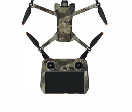 Camouflage polep na celý dron DJI Mini 3 Pro + DJI RC