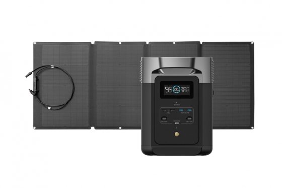 Přenosná nabíjecí stanice EcoFlow DELTA 2 + solární panel 160W