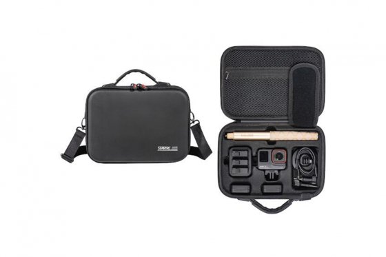 Černé pouzdro s popruhem na kameru Insta360 Ace Pro / Insta360 Ace Pro 2