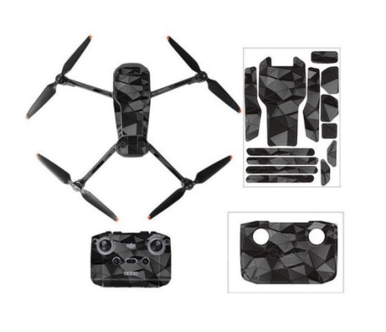Šedý polep na dron DJI Mavic 3
