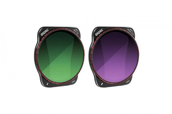 Nastavitelné VND filtry na dron DJI Air 3